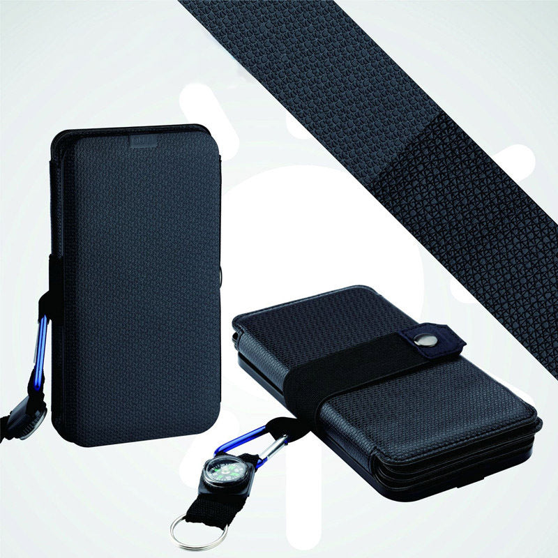 Solar Mobile Power Outdoor Mobile Phone Charger Direct Charging Waterproof Portable Solar Power Bank Bag